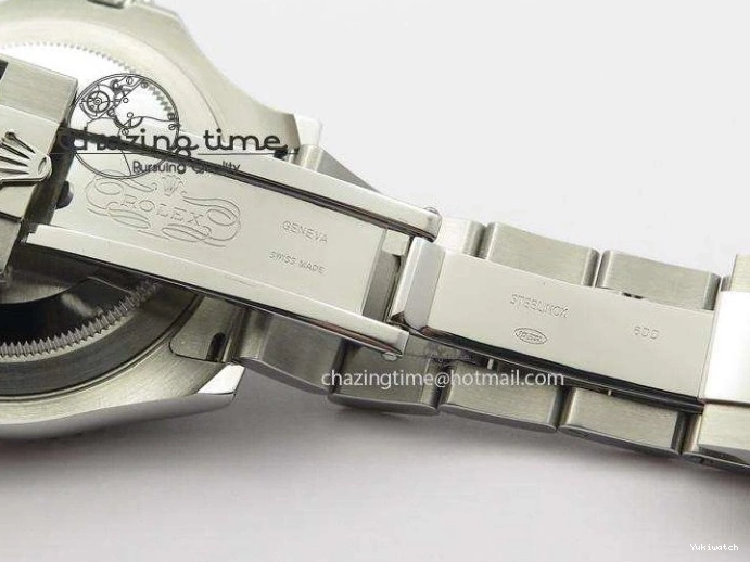 Edition 116622 Yacht-Master A2824 Noob Black Dial SS Best On Bracelet 0407